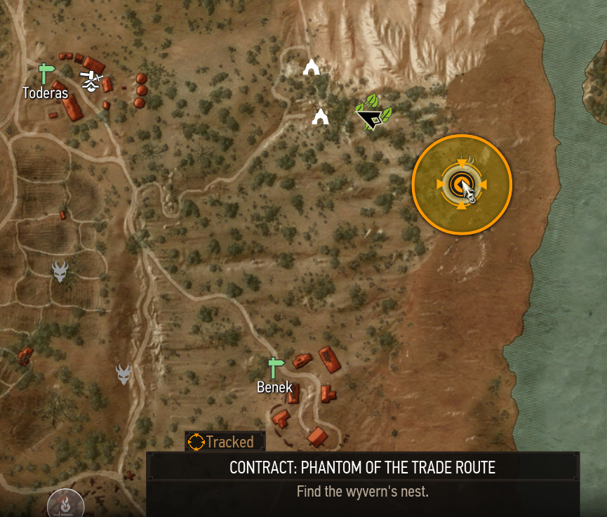 Phantom of the trade route map locations
